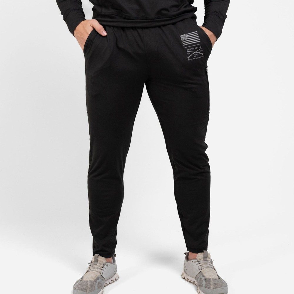 Men's All-Day Jogger - Heather Black ¨C Grunt Style, LLC