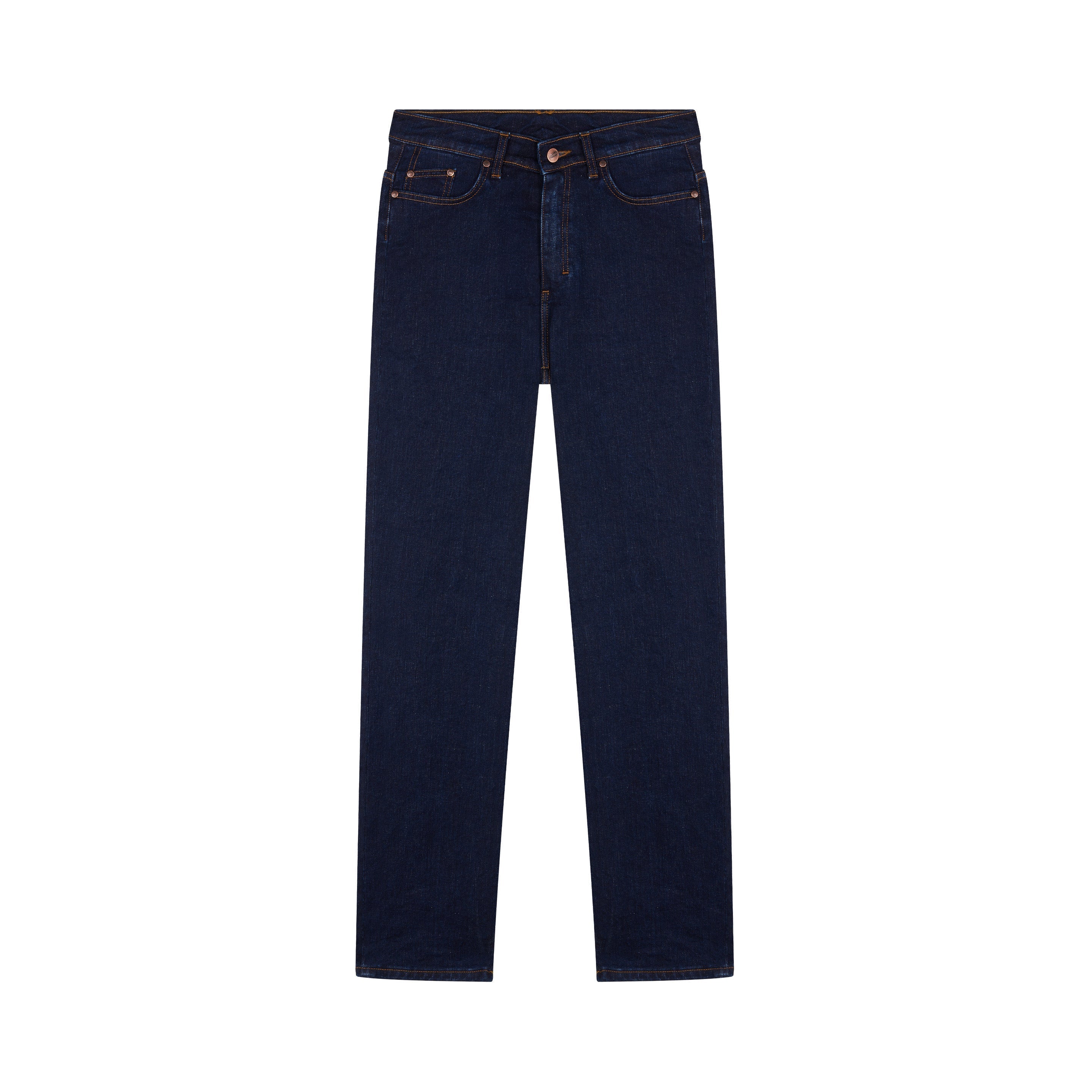 Jean homme droit taille haute brut flex - C¨¦lestin ¨C Atelier Tuffery