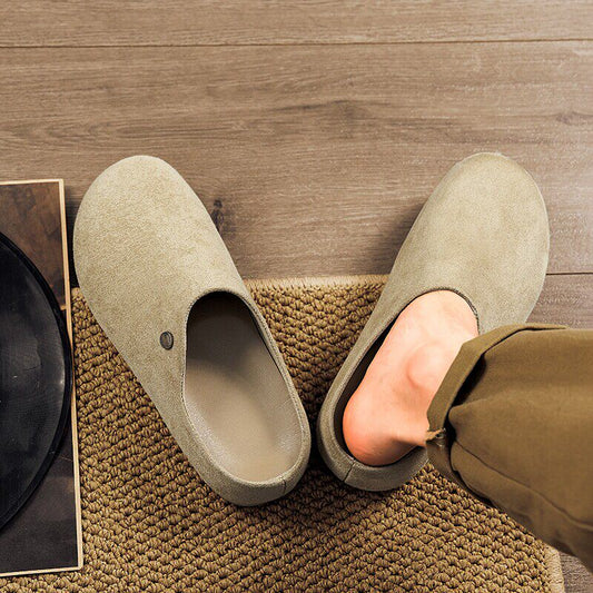 Men's Slip-On Casual Sneakers - Style BE9A front product view
