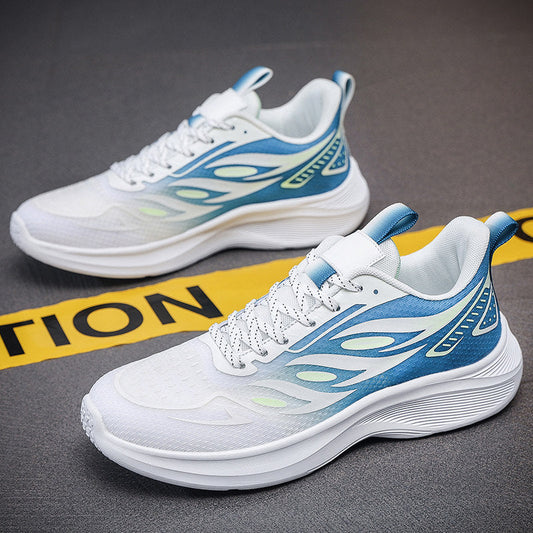 Men's Mesh Running Sneakers - Style 4673 front product view
