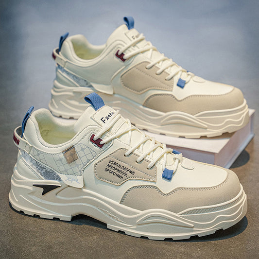 Men's Low-Top Casual Sneakers - Style 0CFB front product view