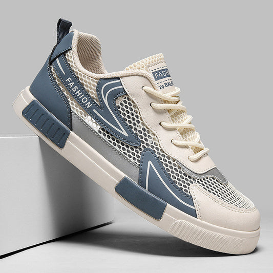 Men's Mesh Skate Sneakers - Style 0FAA front product view