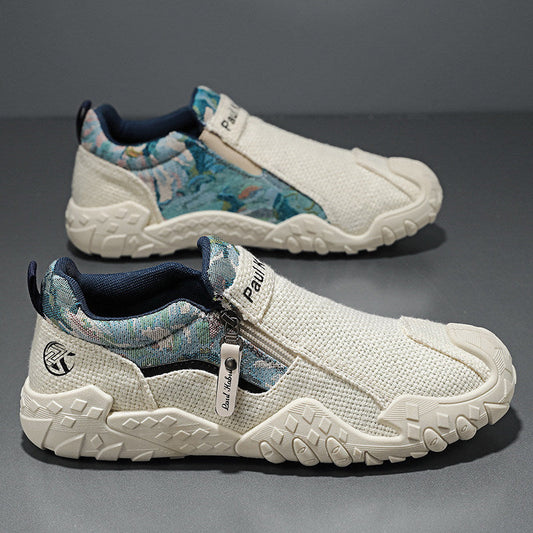 Men's Slip-On Casual Sneakers - Style 3471 front product view