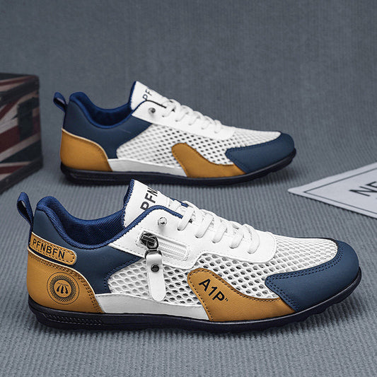 Men's Slip-On Mesh Skate Sneakers - Style 0EE0 front product view