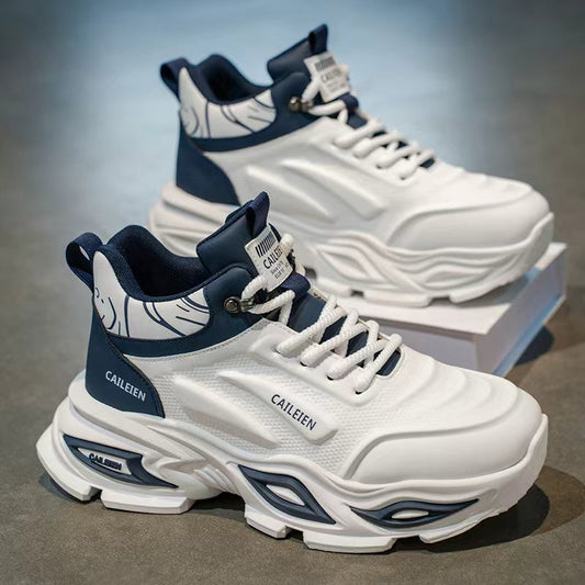 Men's High-Top Platform Running Sneakers - Style C5F9 front product view