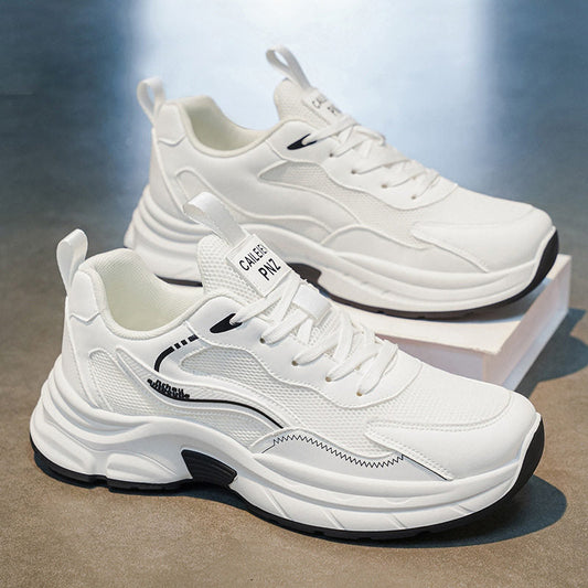 Men's Mesh Platform Running Sneakers - Style 9BAE front product view