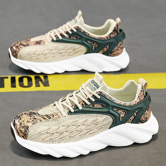 Men's Mesh Casual Sneakers - Style 2907 front product view