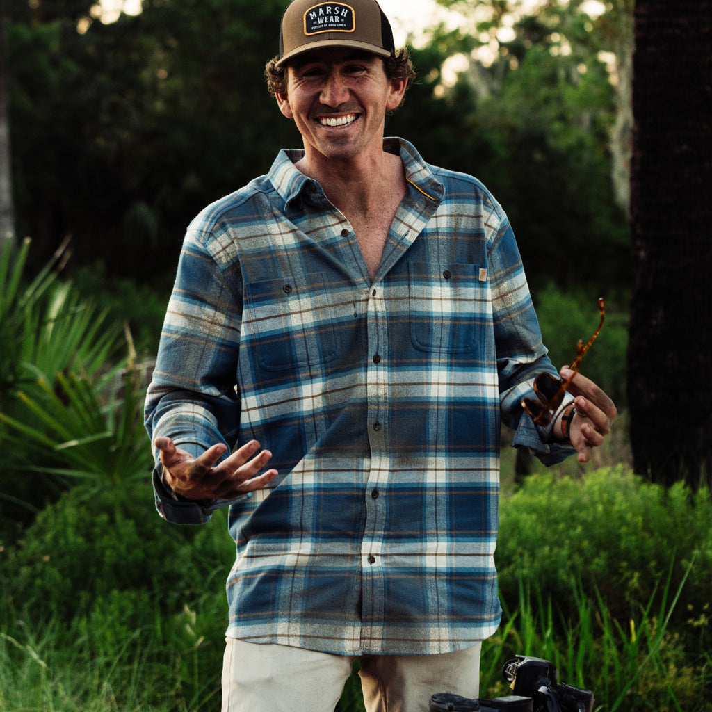 Westerly Flannel Button Up Shirt – Marsh Wear Clothing