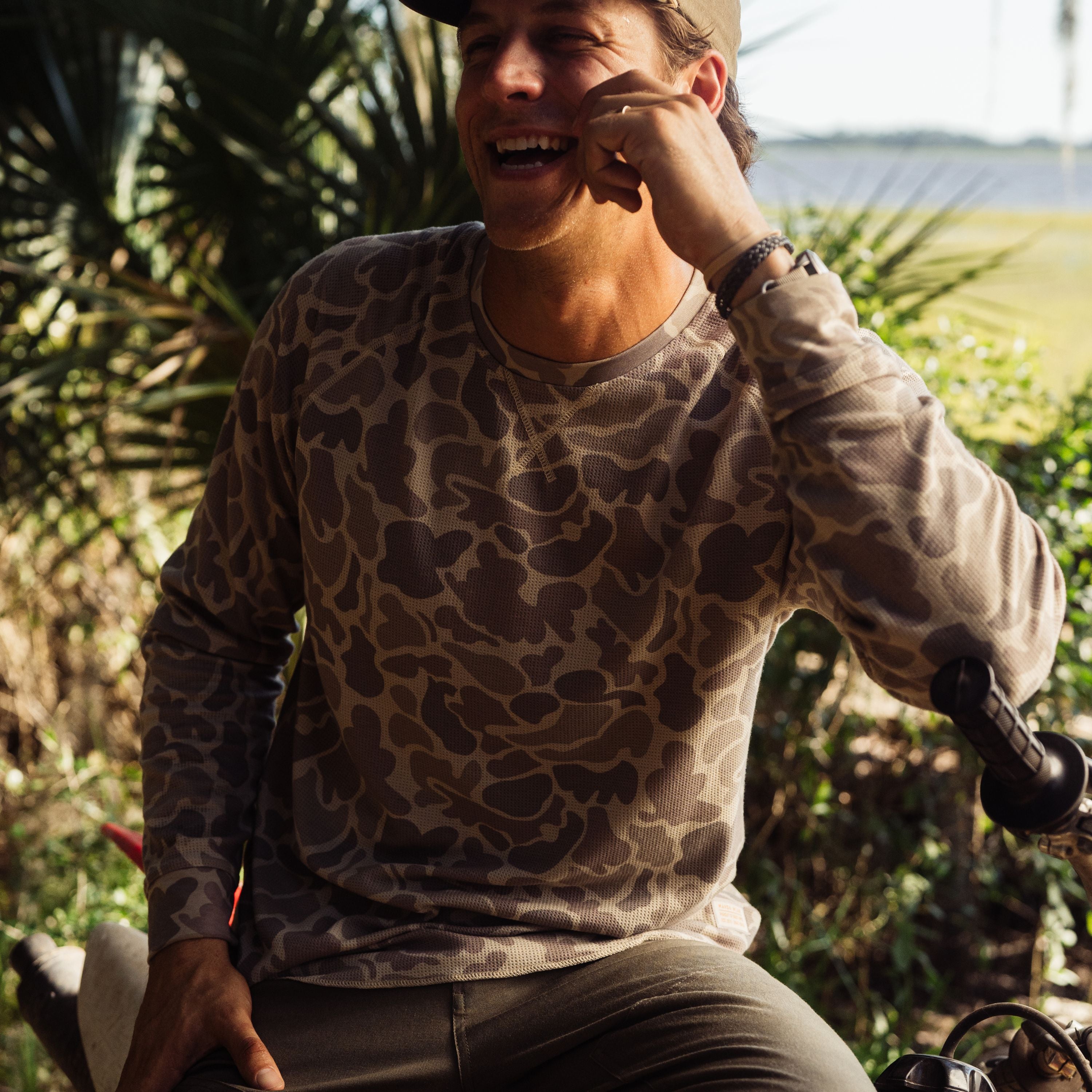 Surfside Waffle Long Sleeve Shirt – Marsh Wear Clothing