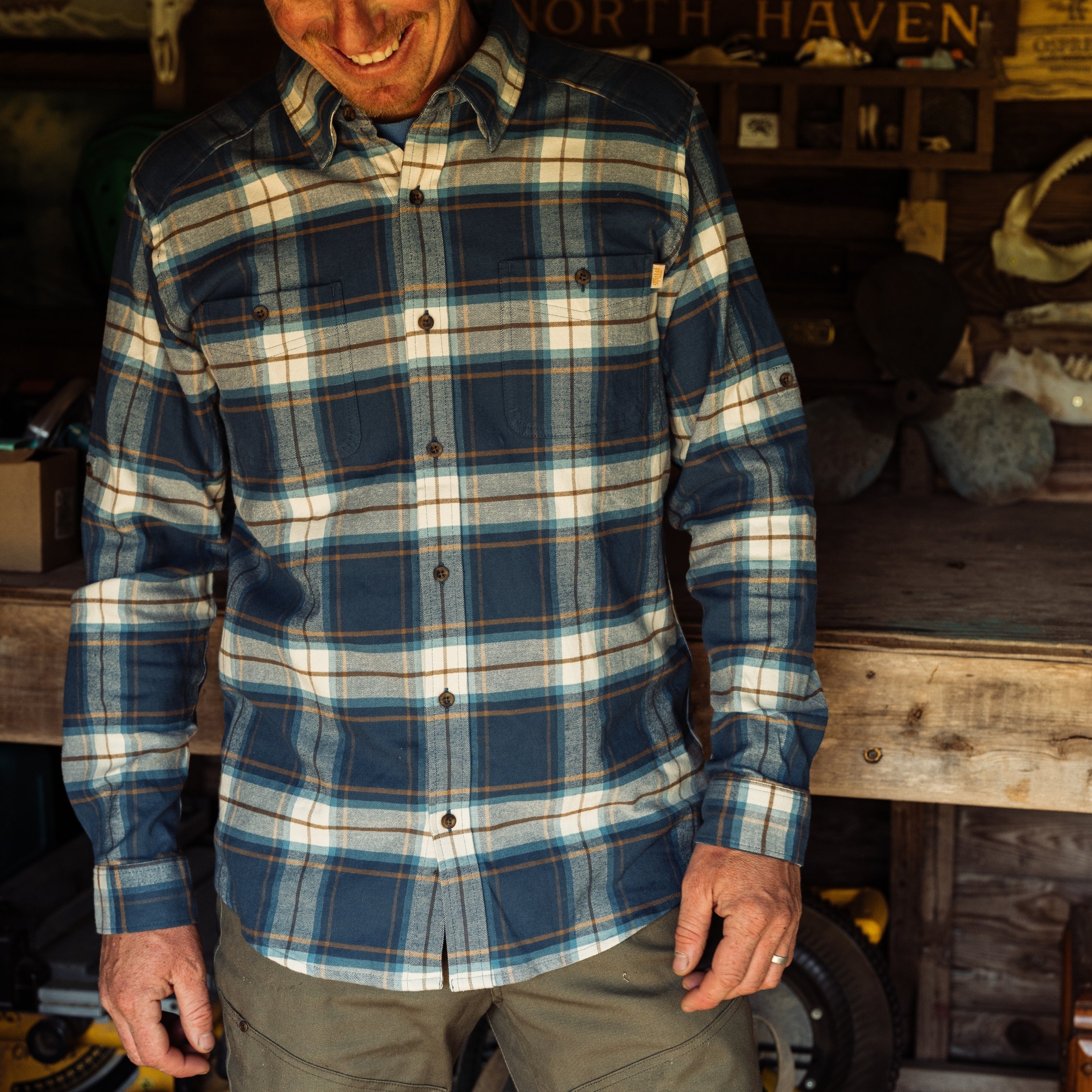 Westerly Flannel Button Up Shirt – Marsh Wear Clothing