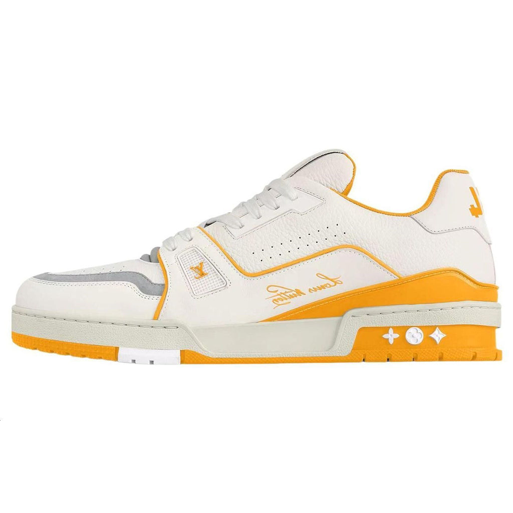 Louis Vuitton Trainer Signature Low-Top Sneakers – Yellow