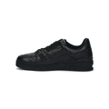 Louis Vuitton Trainer Monogram Embossed Grained Calf Leather Low-Top Sneakers – Triple Black