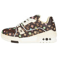 Tyler, The Creator × Louis Vuitton LV Trainer Pastel Multicolor Monogram Low-Top Sneakers – Classic Brown