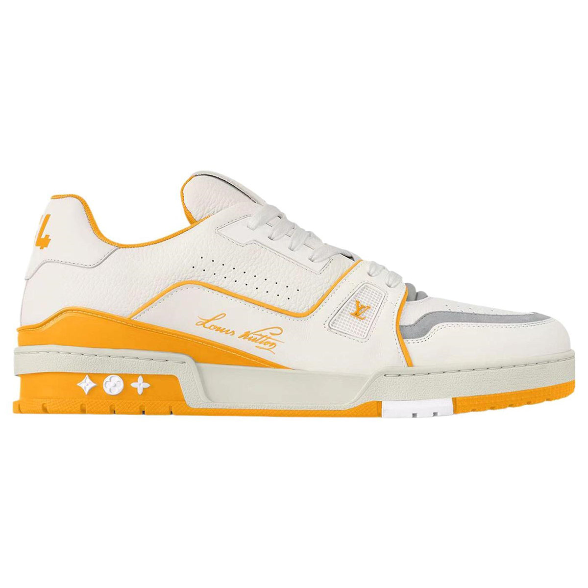 Louis Vuitton Trainer Signature Low-Top Sneakers – Yellow
