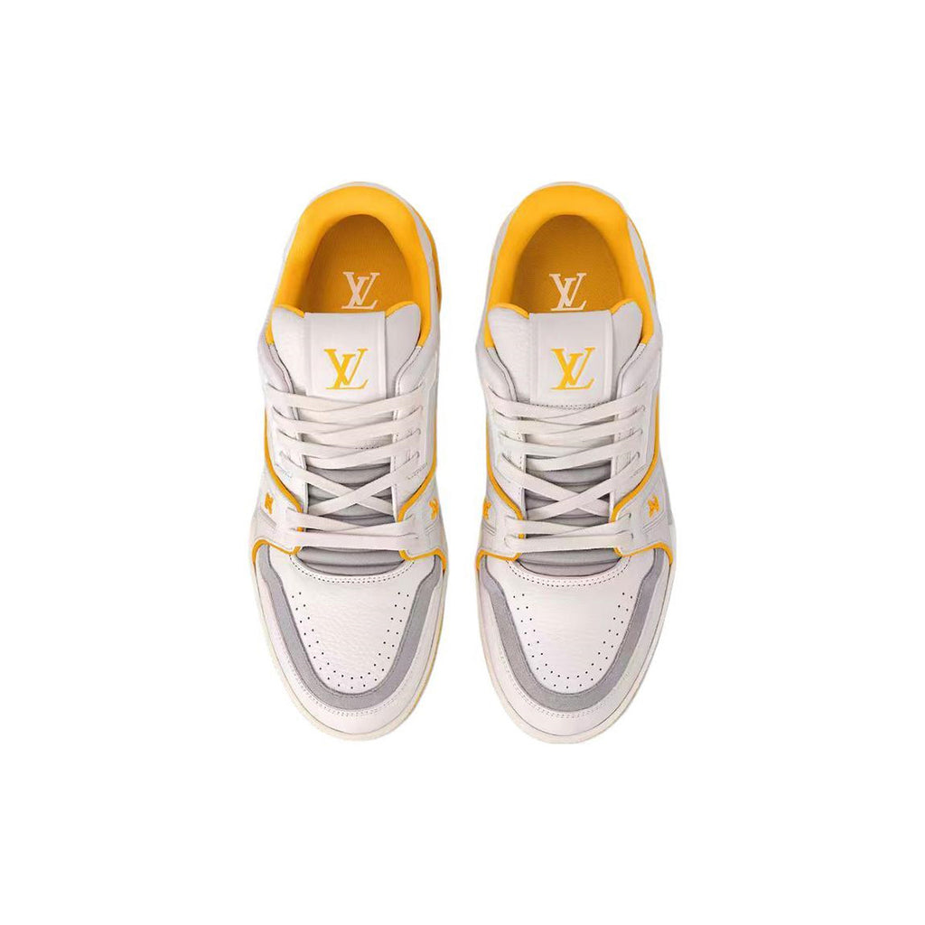 Louis Vuitton Trainer Signature Low-Top Sneakers – Yellow