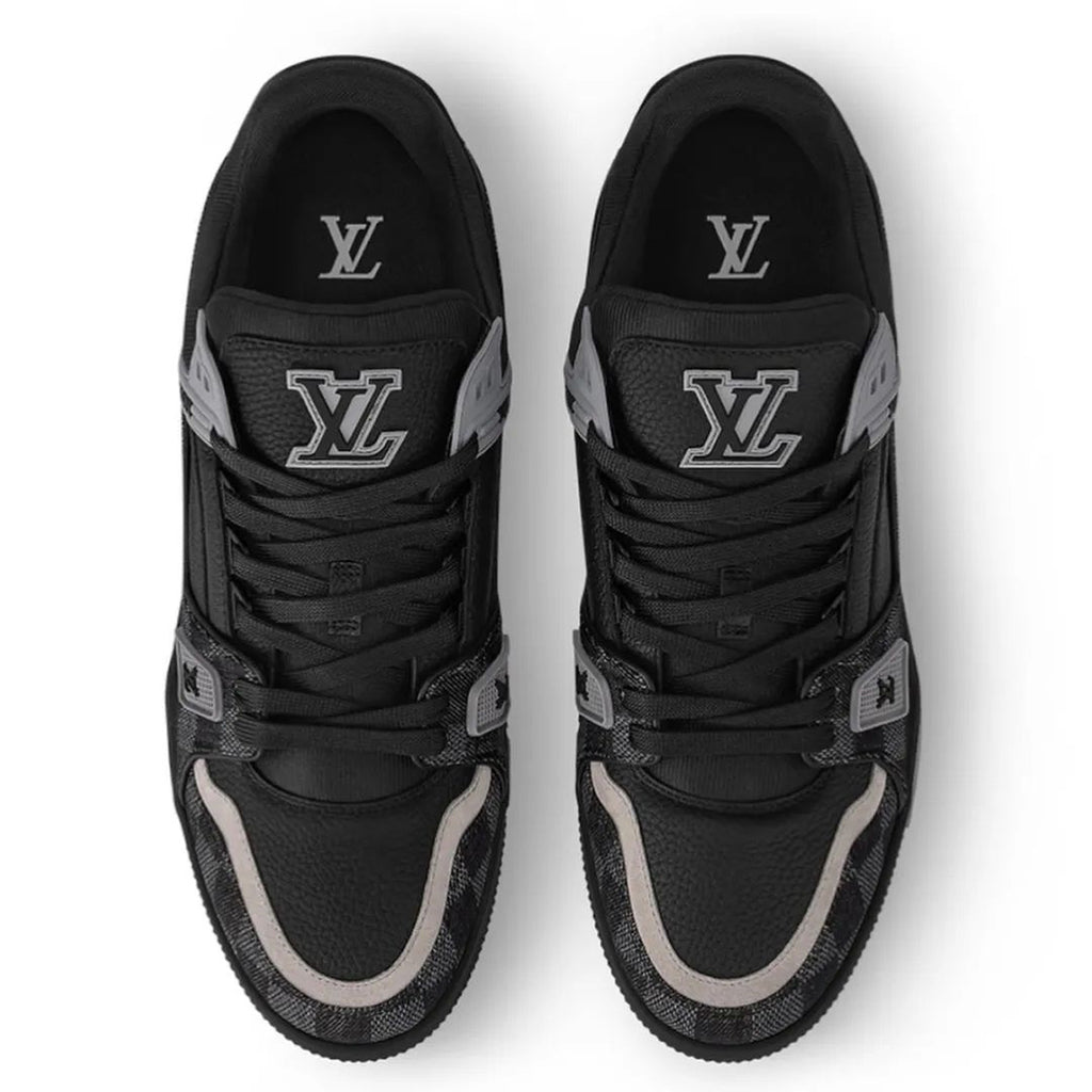 Louis Vuitton Trainer Breathable Low-Top Sneakers – Black