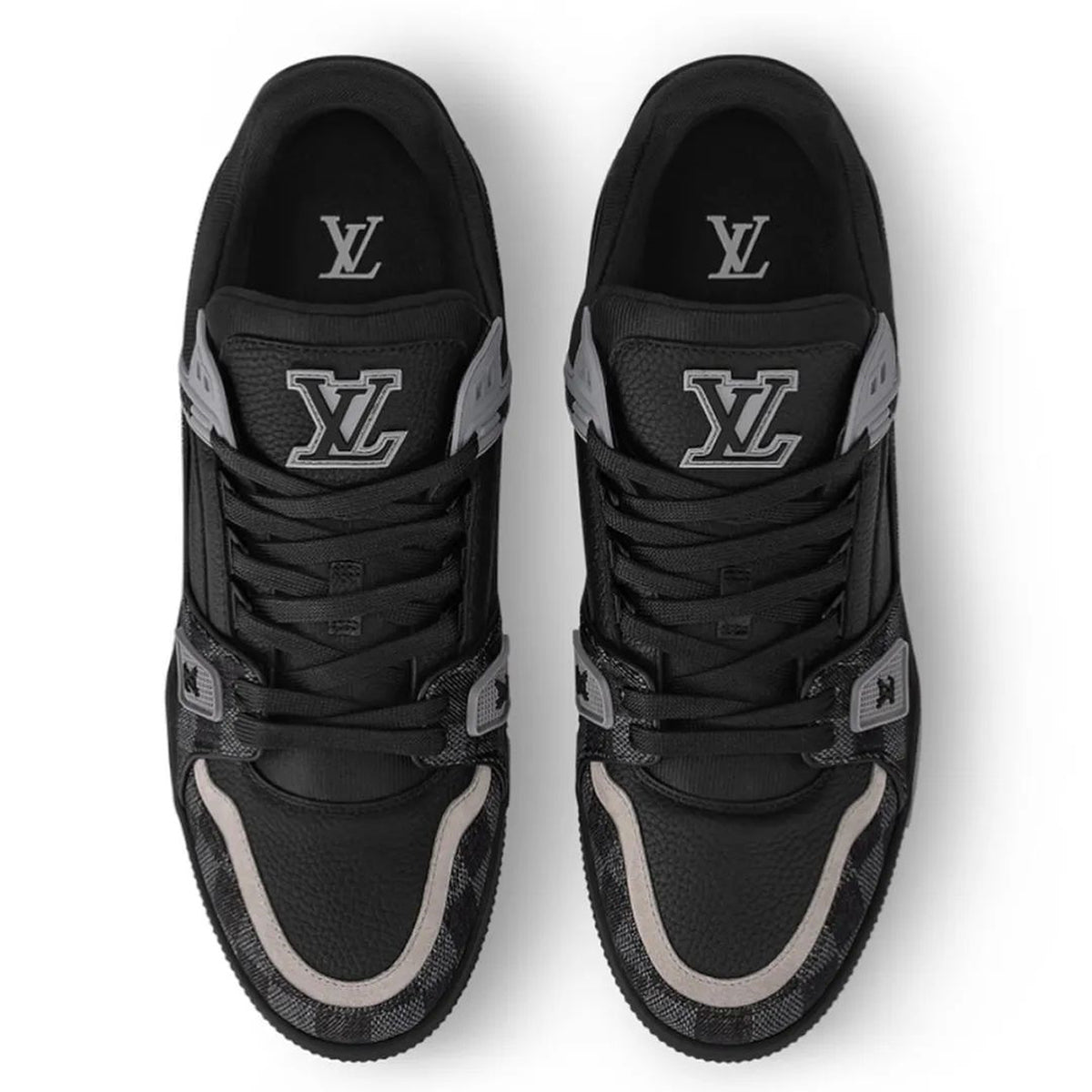 Louis Vuitton Trainer Breathable Low-Top Sneakers – Black