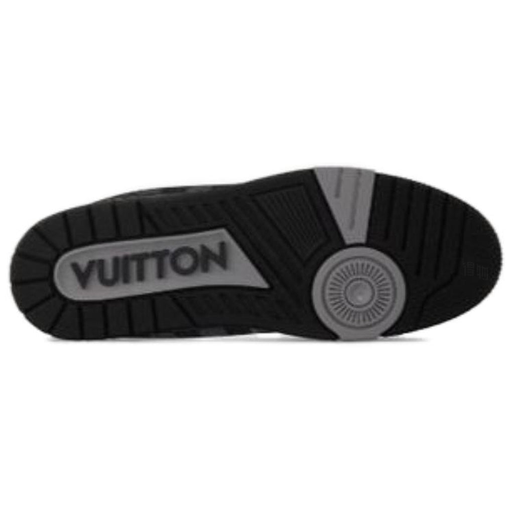 Louis Vuitton Trainer Breathable Low-Top Sneakers – Black
