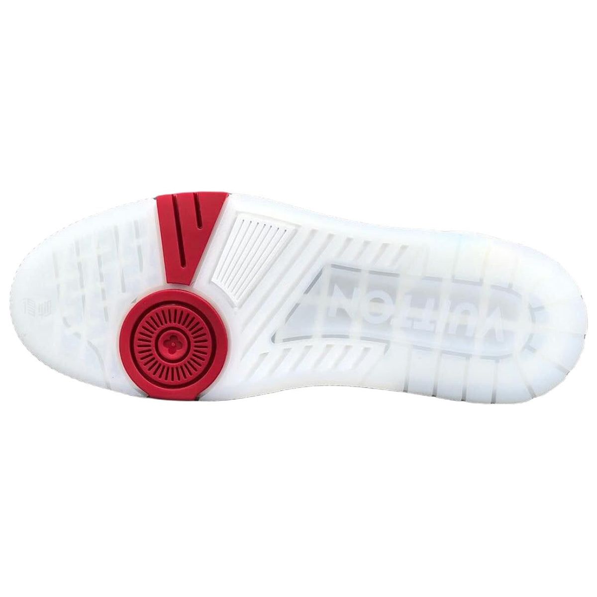 Louis Vuitton Trainer Shanghai Cruise Limited Edition White Grained Leather Yellow Piping & Tricolour Sole Low-Top Sneakers – White, Yellow, Green & Red