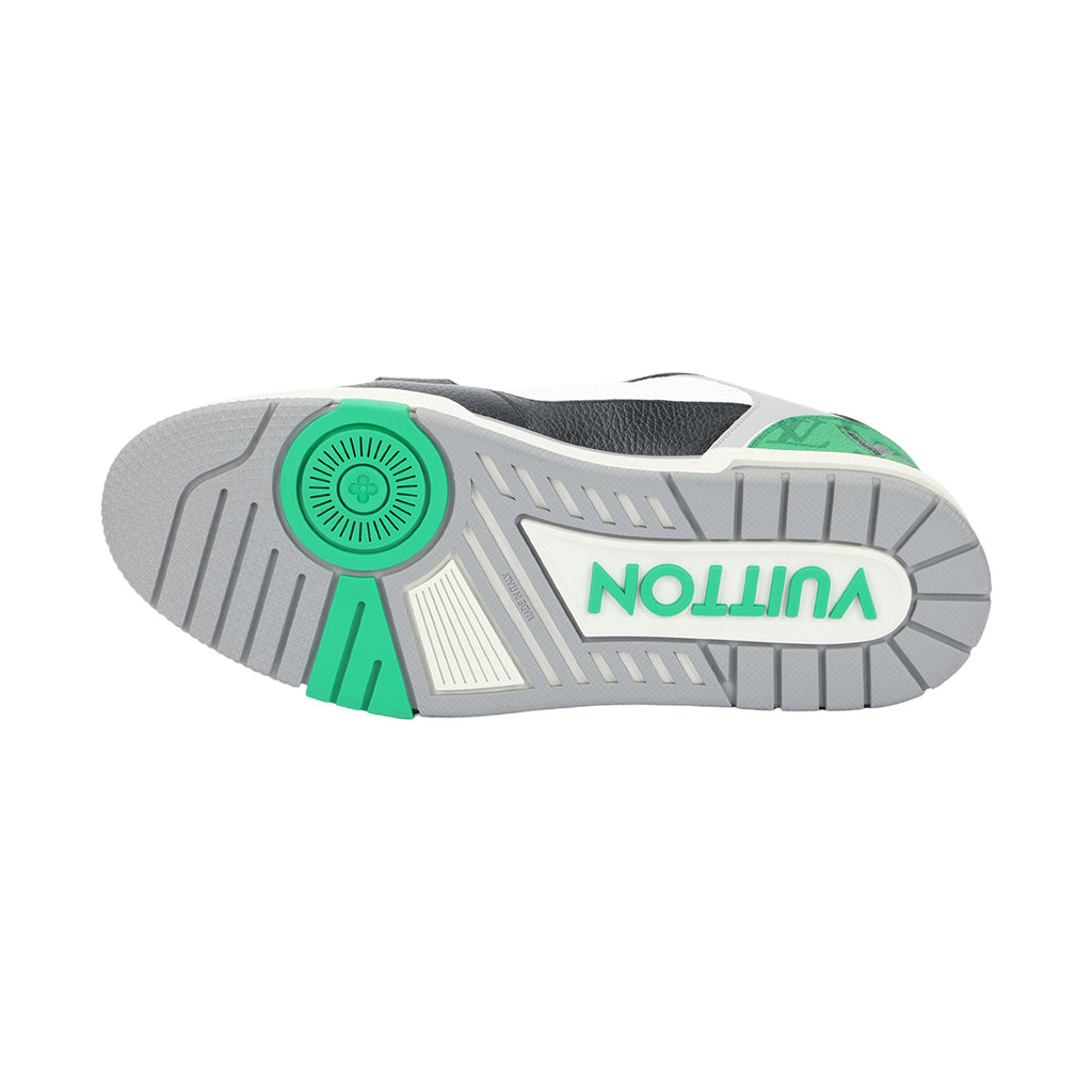 Louis Vuitton Trainer Monogram Multicolour Low-Top Sneakers – Black, Green & White