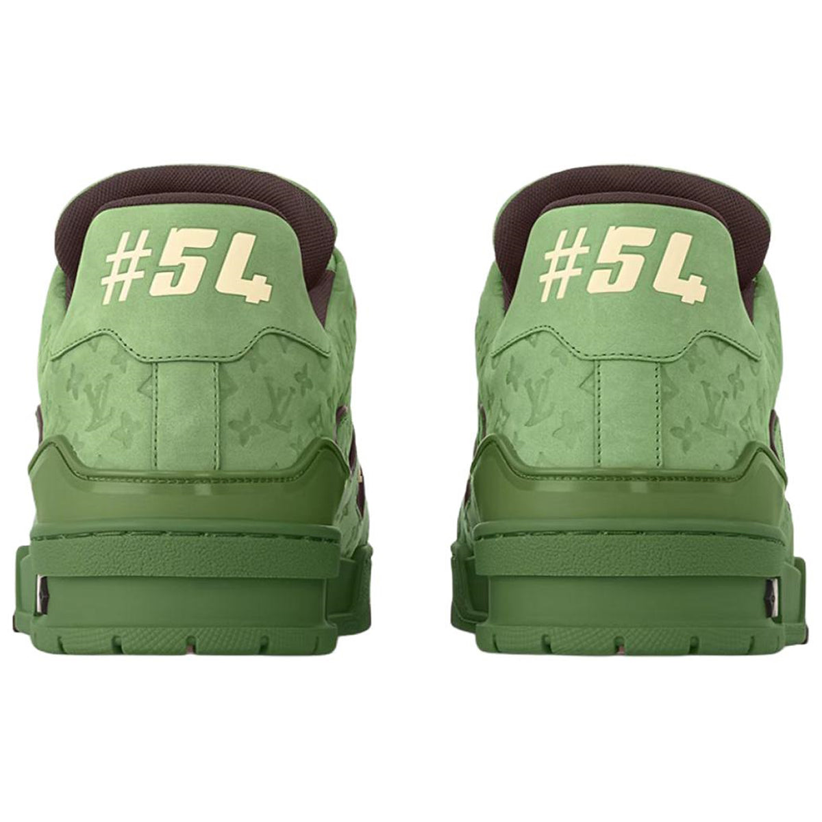 Tyler, The Creator × Louis Vuitton LV Trainer Low-Top Sneakers – Green