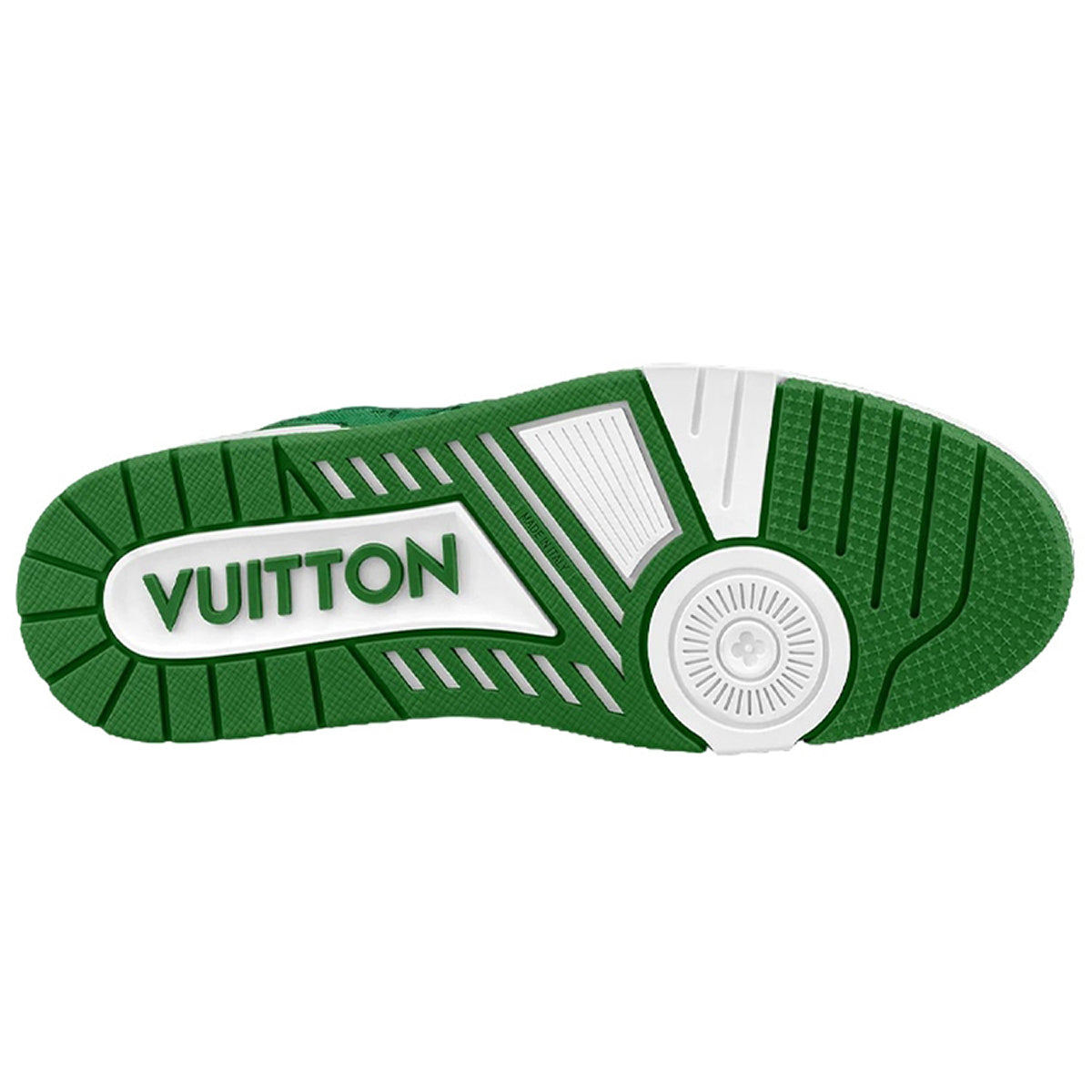 Louis Vuitton Trainer Monogram Denim Low-Top Sneakers – Green & White