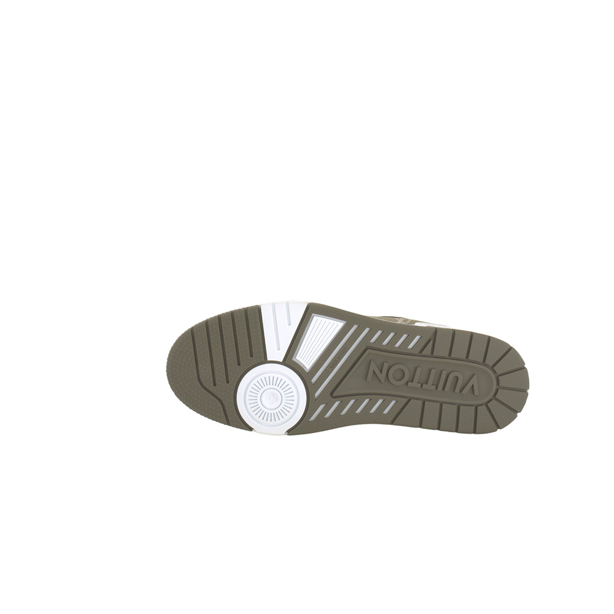 Louis Vuitton Trainer LV Monogram Denim Low-Top Sneakers – Olive Green & White