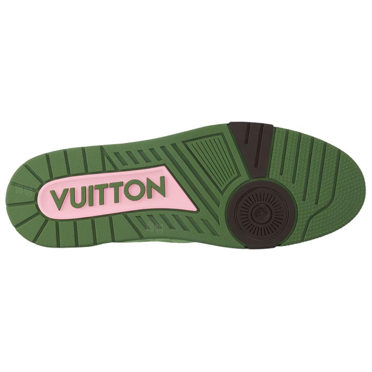 Tyler, The Creator × Louis Vuitton LV Trainer Low-Top Sneakers – Green